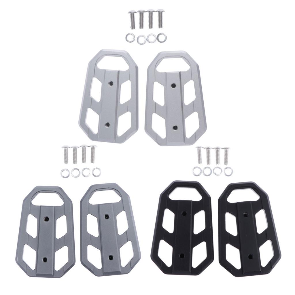 1 Pair CNC Aluminum Motorbike Foot Pegs Footrests For Honda CB500X Black