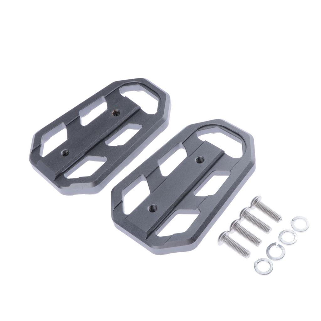 1 Pair CNC Aluminum Motorbike Foot Pegs Footrests For Honda CB500X Titanium