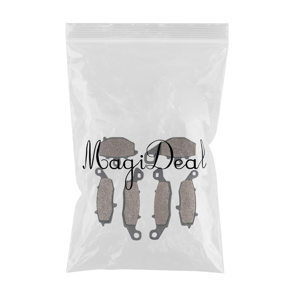 Motorcycle Front and Rear Brake Pads for Kawasaki KLE650/KLE650 Versys 07-13