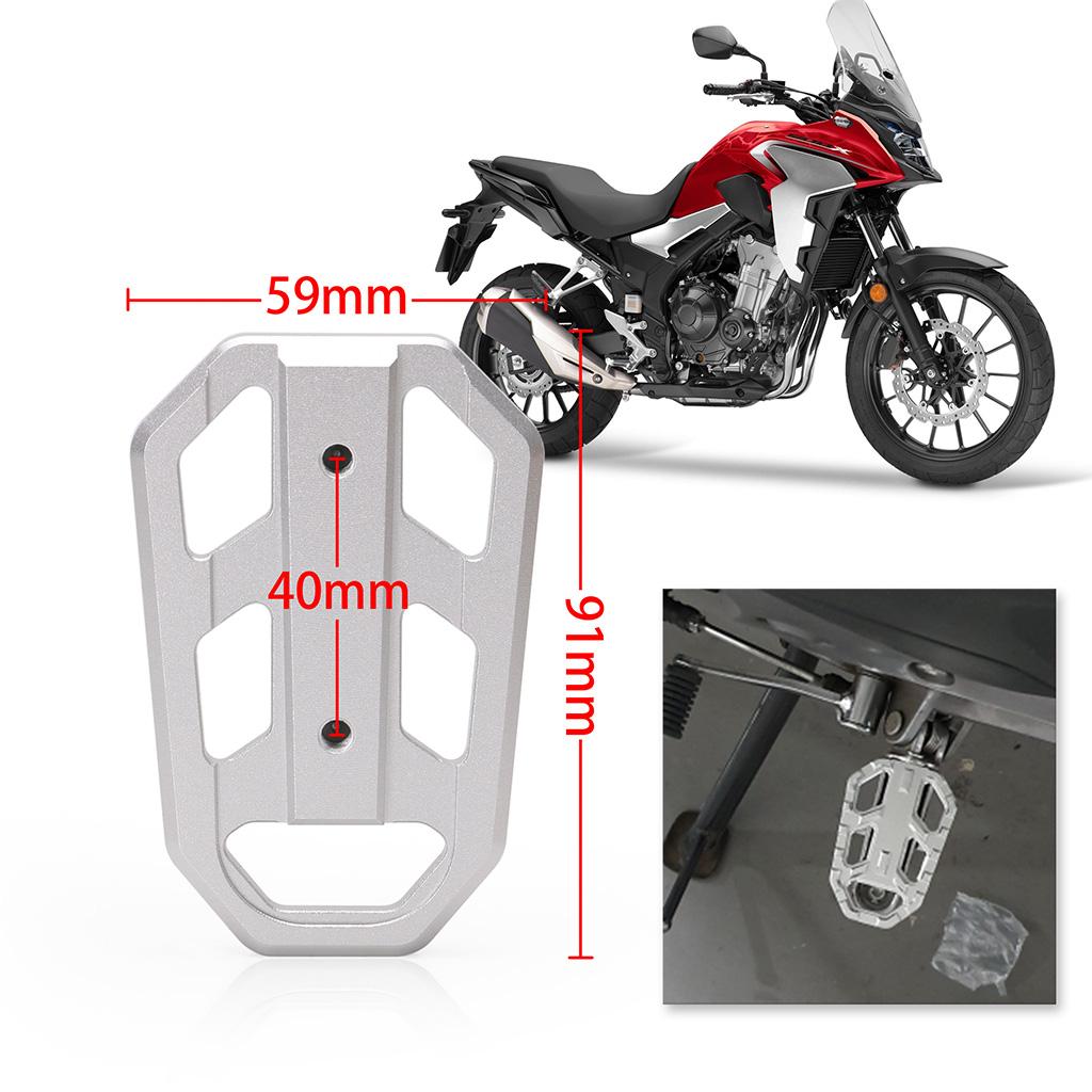 Motorcycle Folding Footrest Passenger For Honda CB500X 98-12 13-17 Titanium