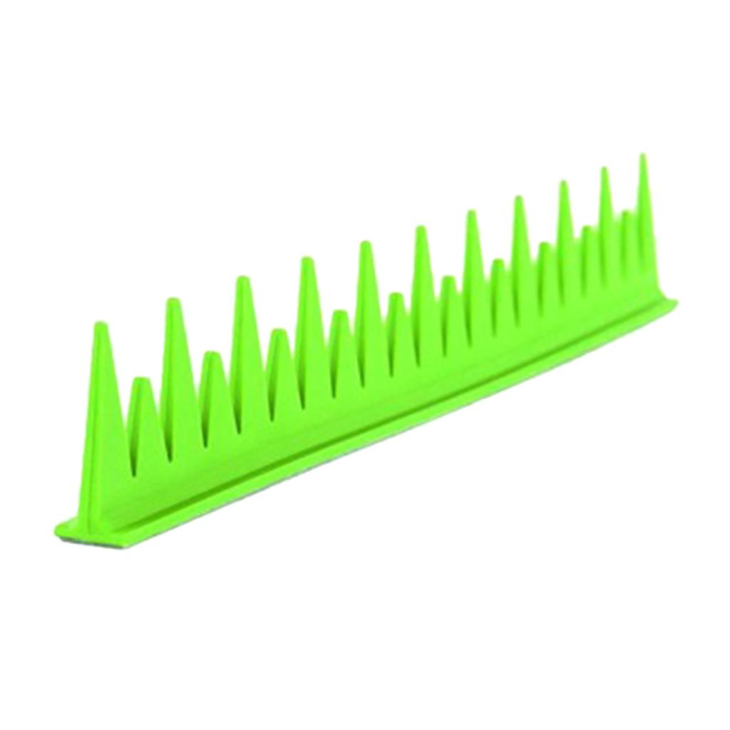 Motorcycle Dirt Bike Mohawk Helmets Mohawks Spikes Rubber Sticker Green