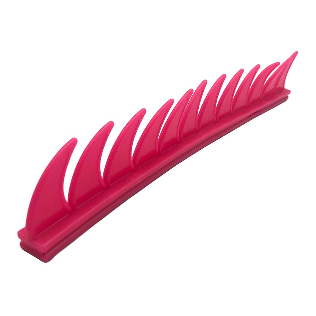 Motorcycle Dirt Bike Mohawk Helmet Mohawks Spikes Rubber Sticker Rose Red