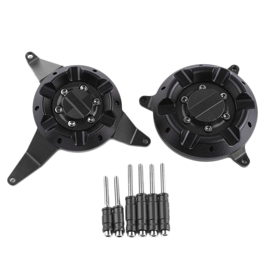 Motorcycle CNC Engine Stator Protective Cover for Kawasaki Z900 17 Black