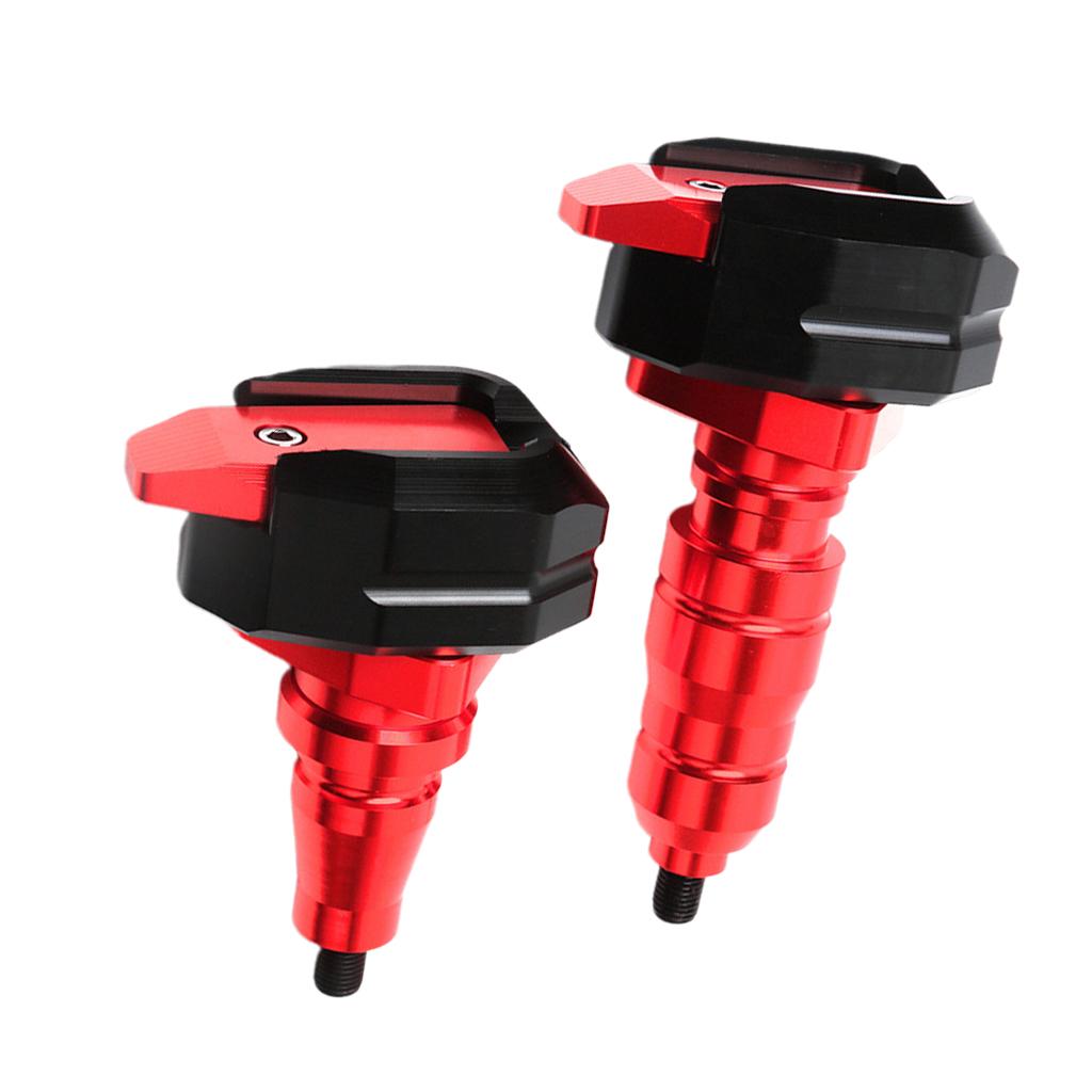 Motorcycle Anti Crash Caps Engine protection for Kawasaki z800/1000 Red