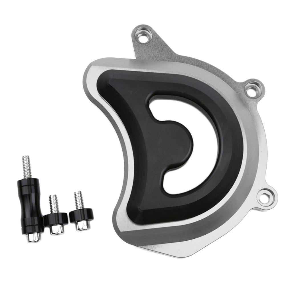 Motorcycle Aluminum Front Chain Cover for BMW G310R 2017 2018 2019 Silver
