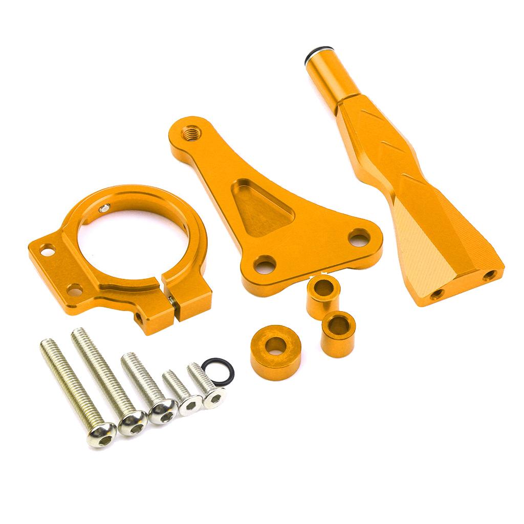 Motorcycle CNC Steering Damper Mounting Kit for Honda CB150R Golden