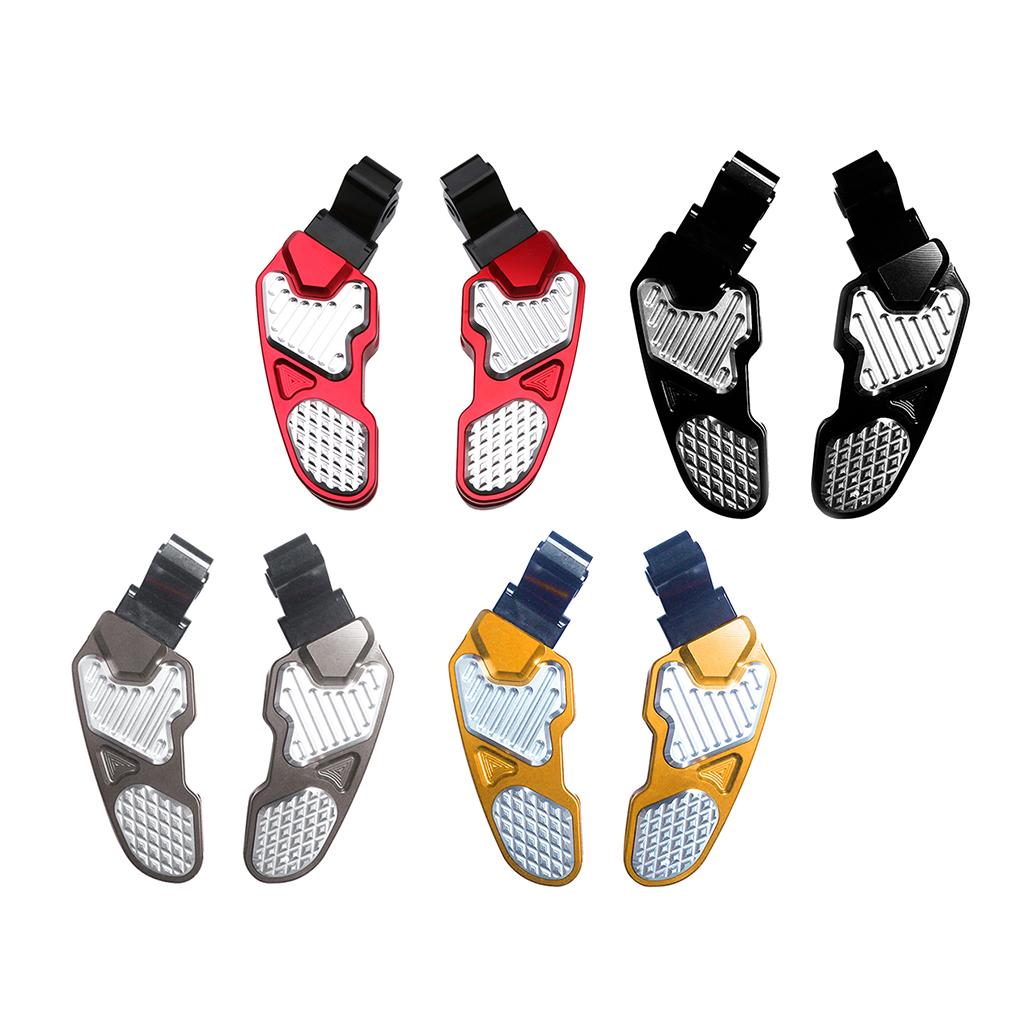 Motorcycle Aluminum Alloy Rear Pedal for Honda PCX125 150 Gray