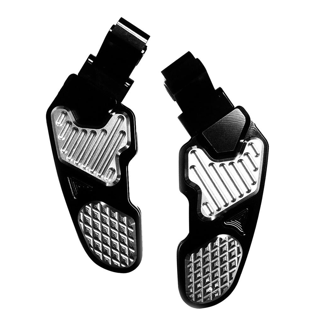 Motorcycle Aluminum Alloy Rear Pedal for Honda PCX125 150 Black