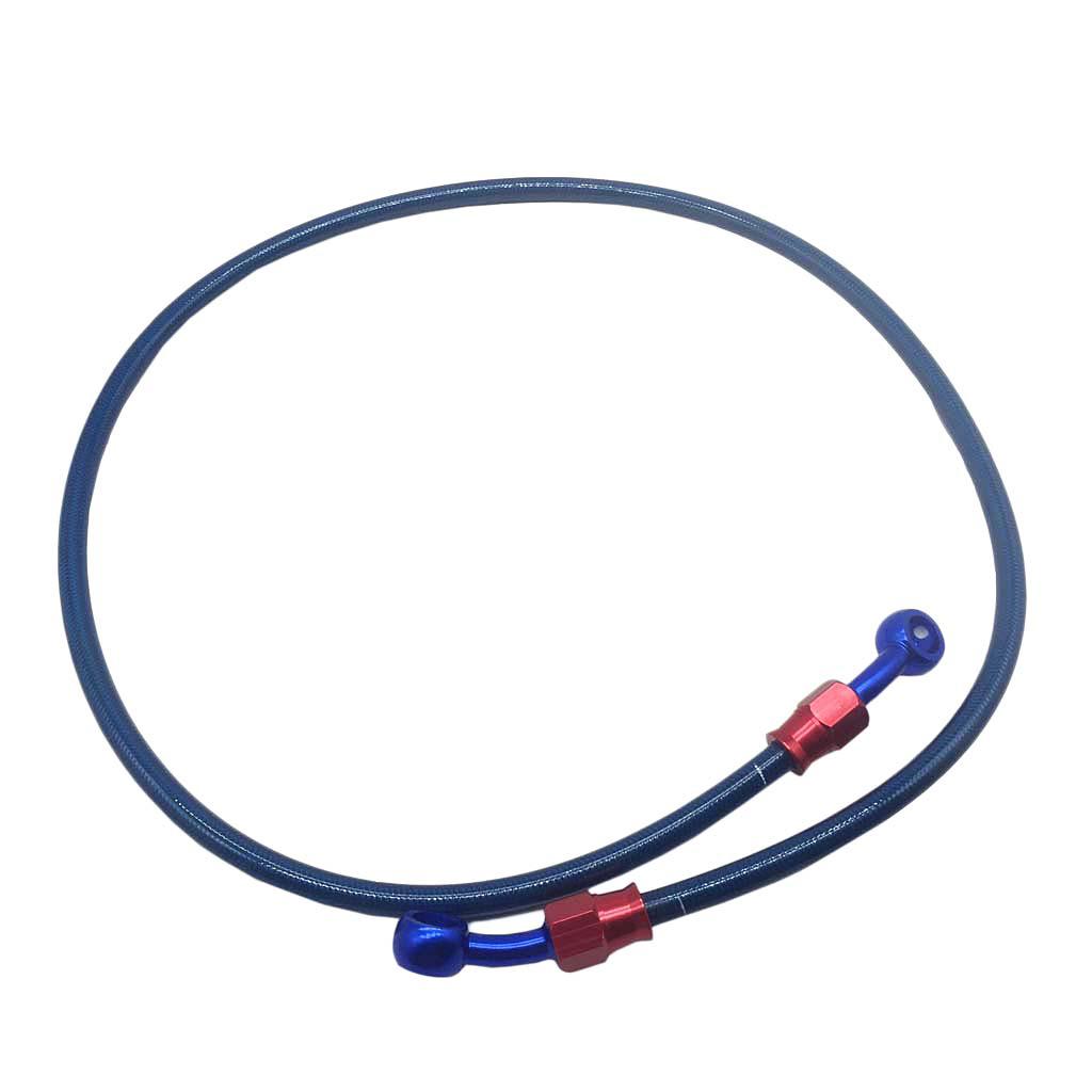 32" Motorcycle Braided Stainless Steel Brake Clutch Oil Hoses Line Pipe