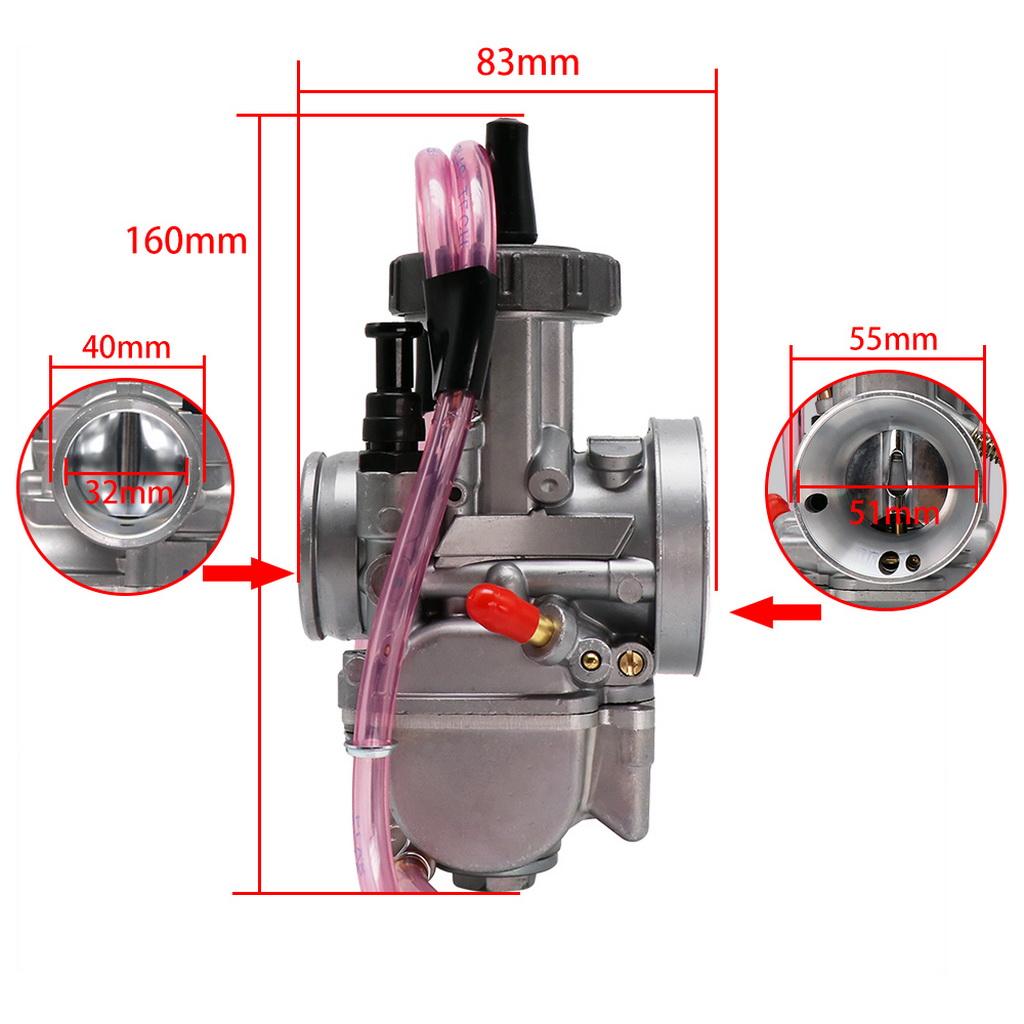Aluminum 32mm Carburettor Carb For KTM 125 150 200 250cc Racing Bikes ATV