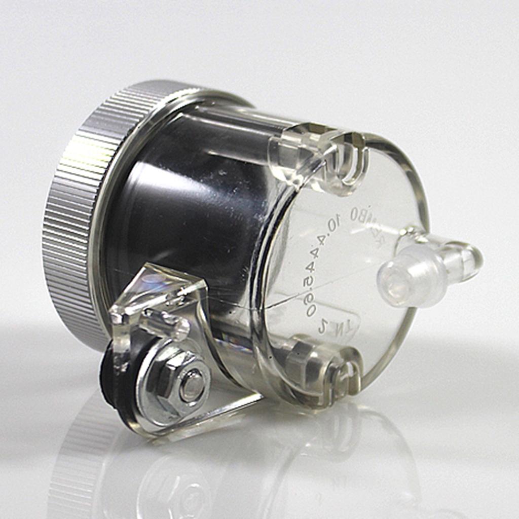 Motorcycle ATV Brake Master Cylinder Reservoir Clutch Tank Oil Cup Silver