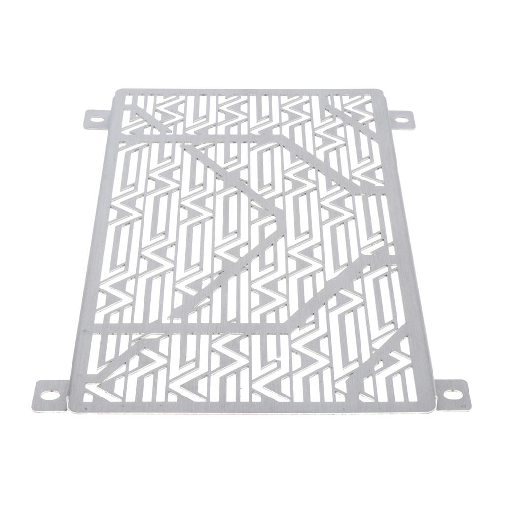 Motorcycle Radiator Grille Cover for KAWASAKI Ninja400 Ninja250 18~19 Silver