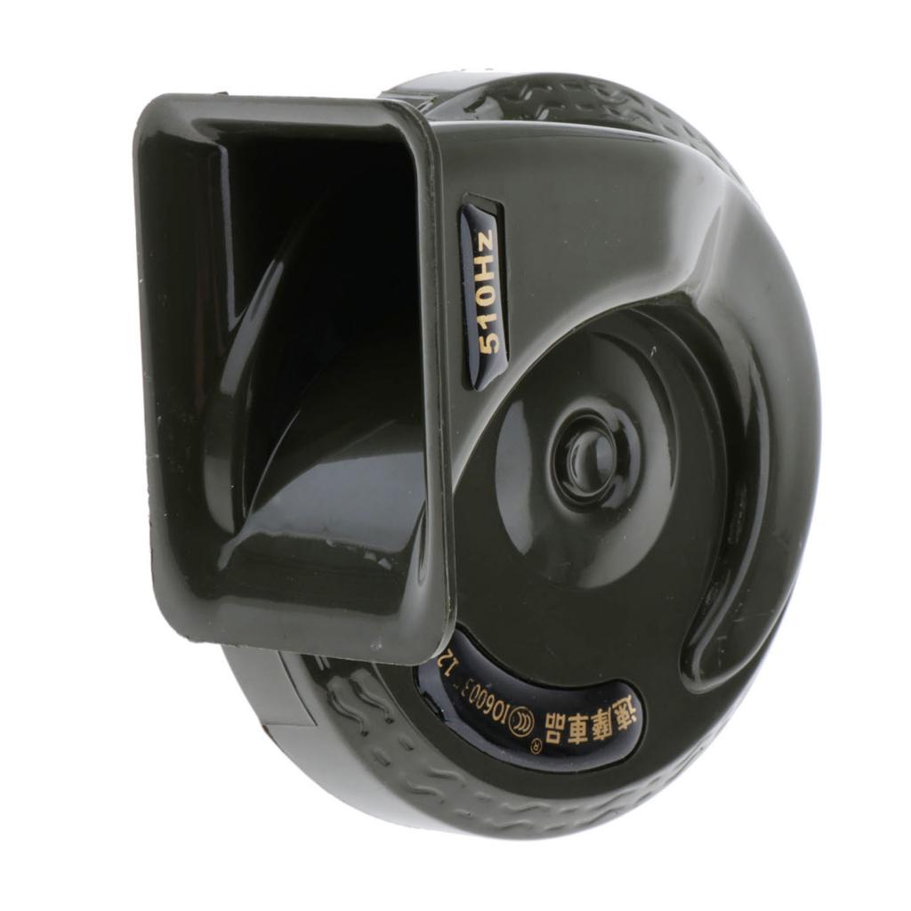 Motorcycle Compact 12V Electric Air Loud Sound Horn Speaker Waterproof 510 