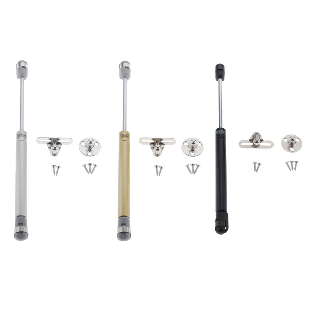 Motorcycle Seat Adjust Lift Gas Strut Support Props Telescopic Rod Silver