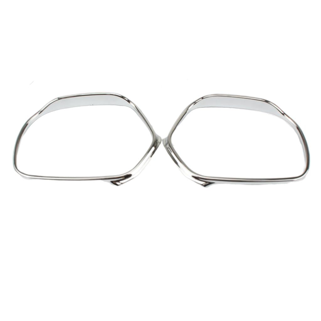 Motorcycle Chrome Mirrors Trim For Honda GL1800 Goldwing 2001-2011