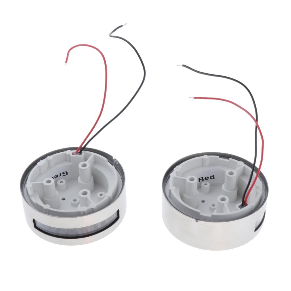 LED STAINLESS STEEL SS CABIN DOME LIGHT - Marine/Boat/Caravan/RV Lamp 10-30V