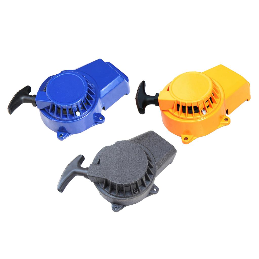 Pull Start Starter for 43cc 47cc 49cc Mini Dirt Bike Scooter 2 Stroke Black