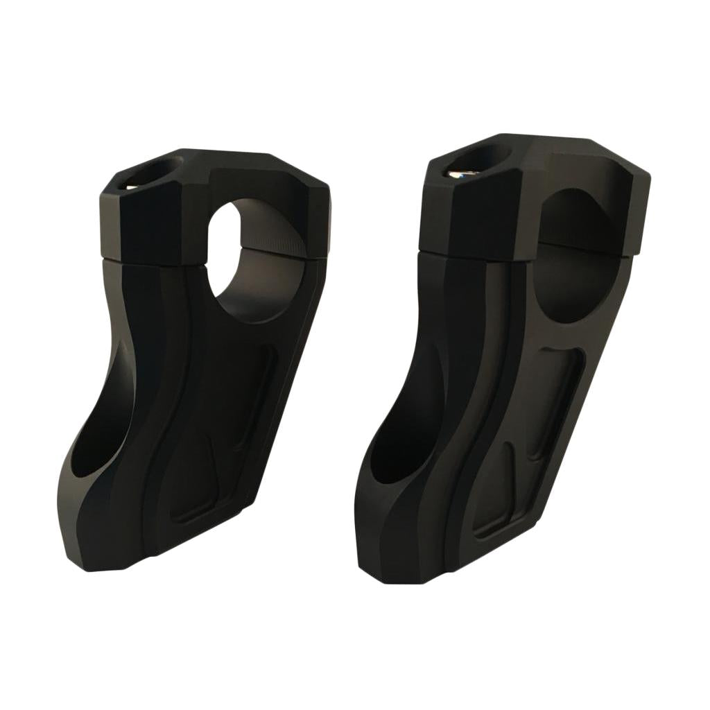CNC Aluminum Handlebar Clamp Code Fit For BMW R NINET 14-17 Motorcycle Black