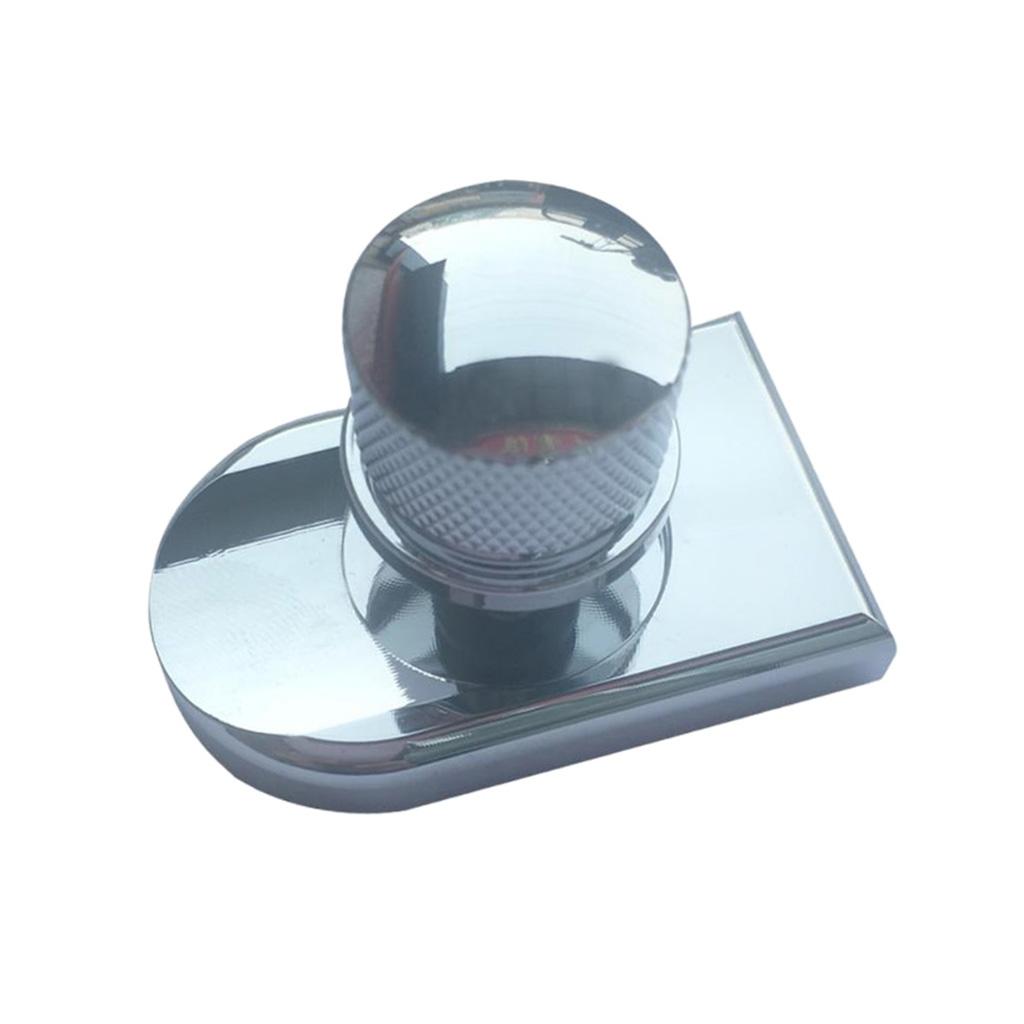 1Set CNC Alloy Seat Fixing Screw Nut Universal For Harley Motorcycle Silver