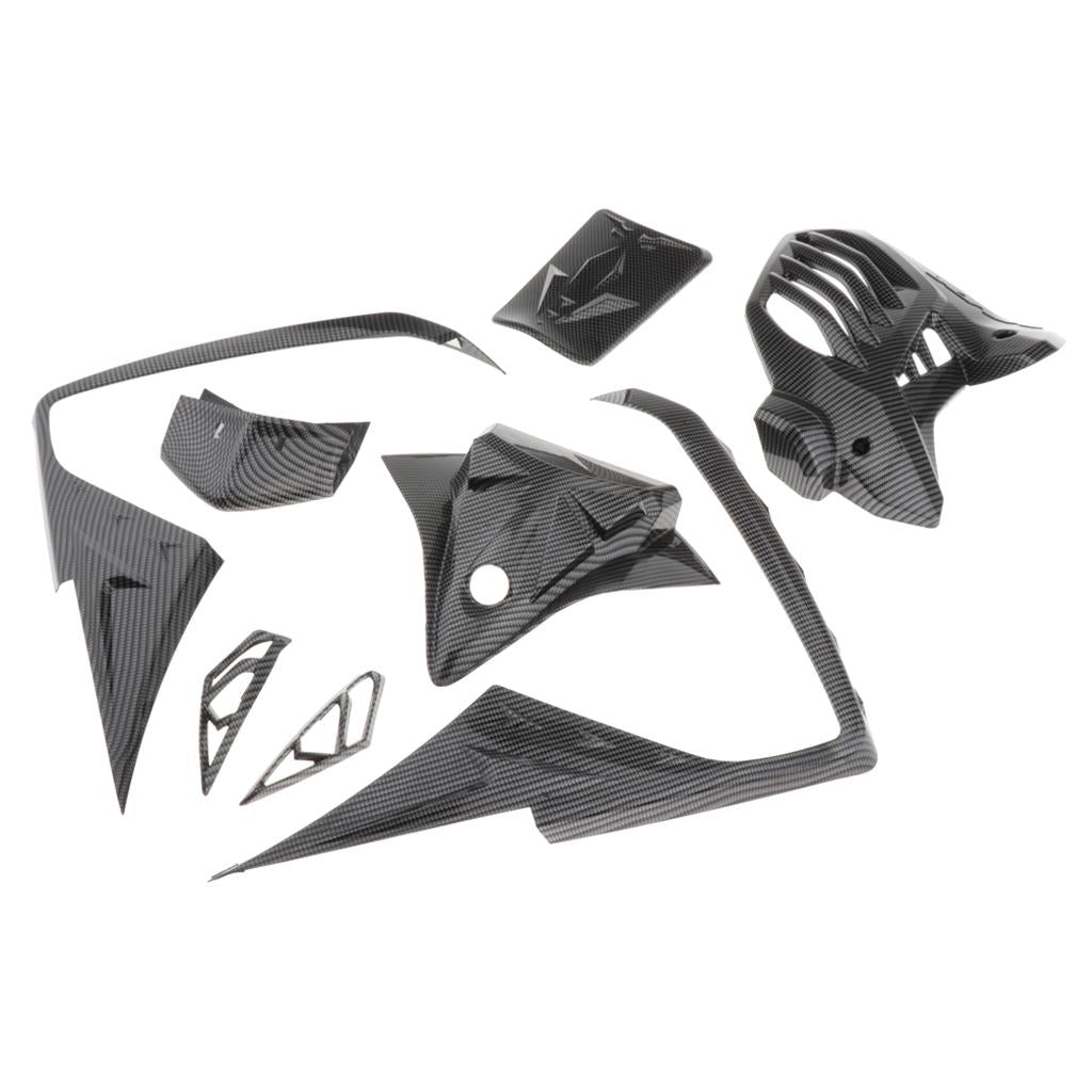 1Pcs Modified Motorcycle Carbon Body Cover Guard for Yamaha NVX155 L155