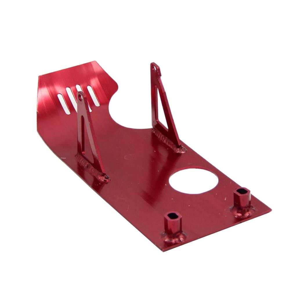 RED SKIDPLATE FOR HONDA XR50 CRF50 XR PIT BIKE 50 70 90 110 125 140cc 