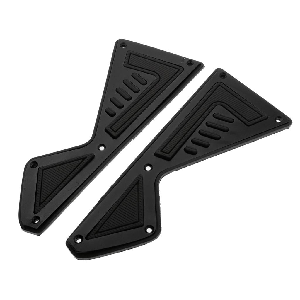 CNC Motorcycle Front Rear Footrest Pedal For YAMAHA NMAX 155 125 150 Black