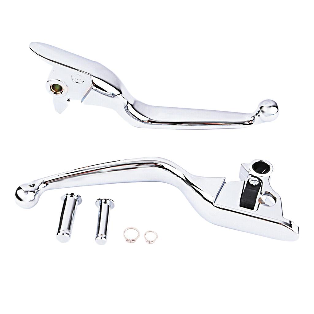 1 Pair 7/8" Motorcross Handlebar Control Lever Replace For Harley Softail