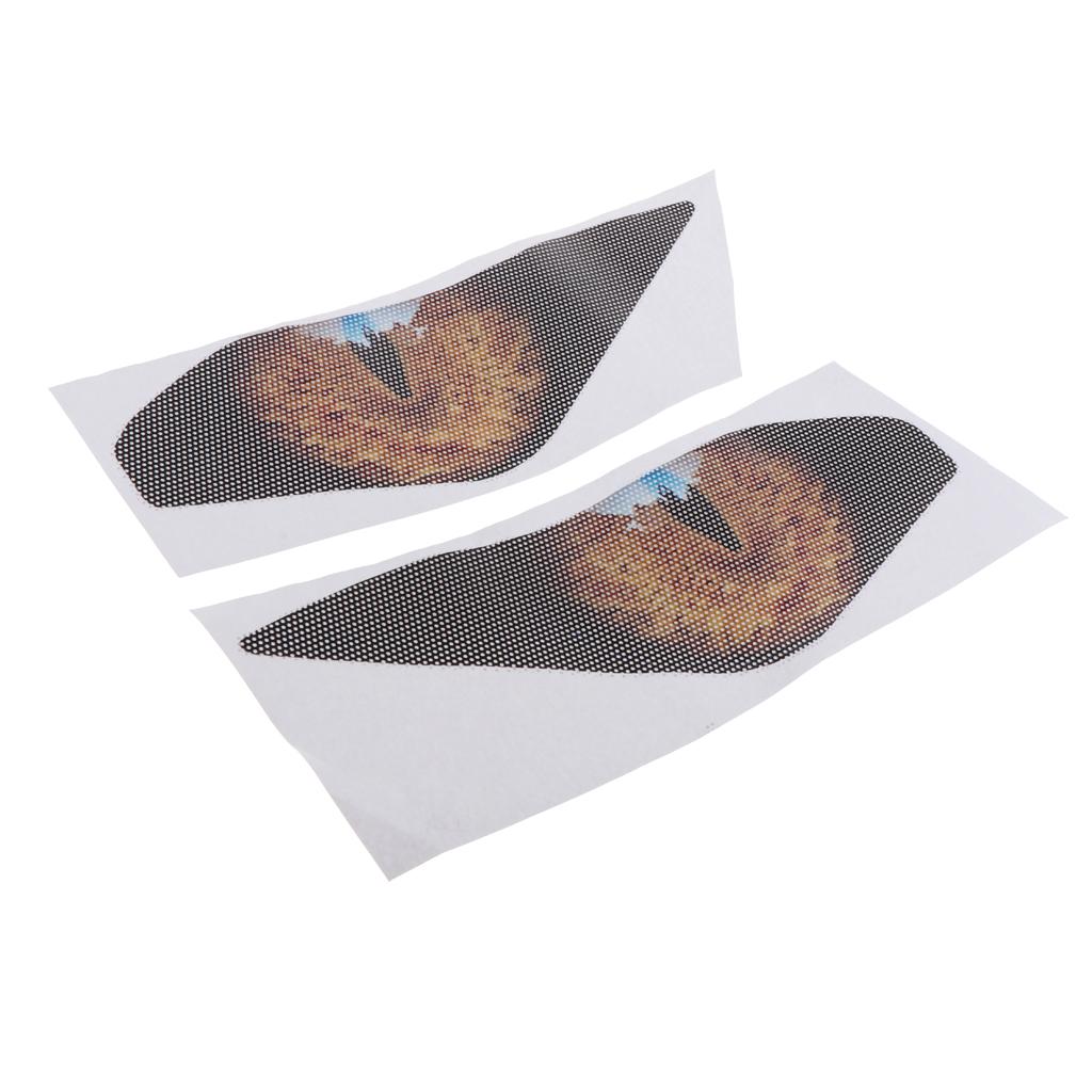 Motorcycle Headlight Sticker Decals Fit for kawasaki Ninja650 Green Eyes