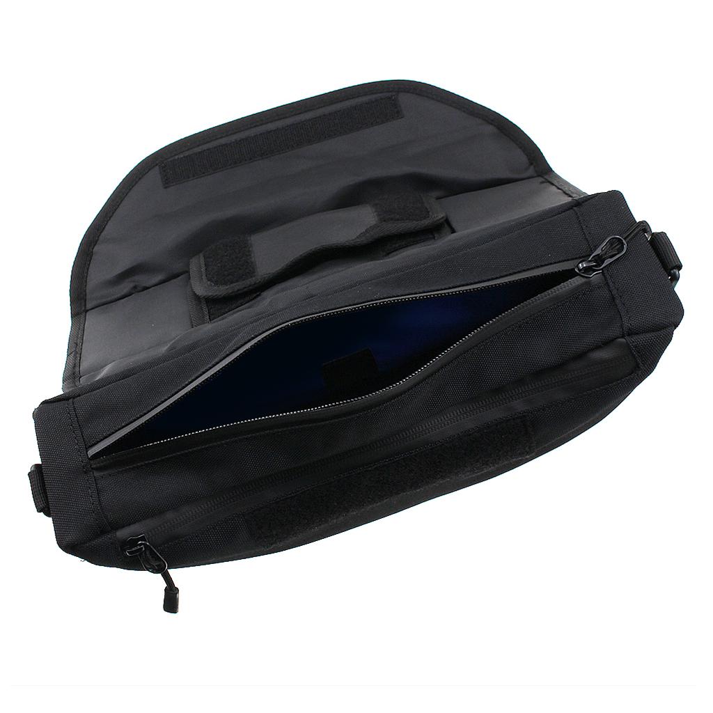 Motorcycle Sports Handlebar Bag Cell Phone GPS Holder Bag Pouch Pack Black