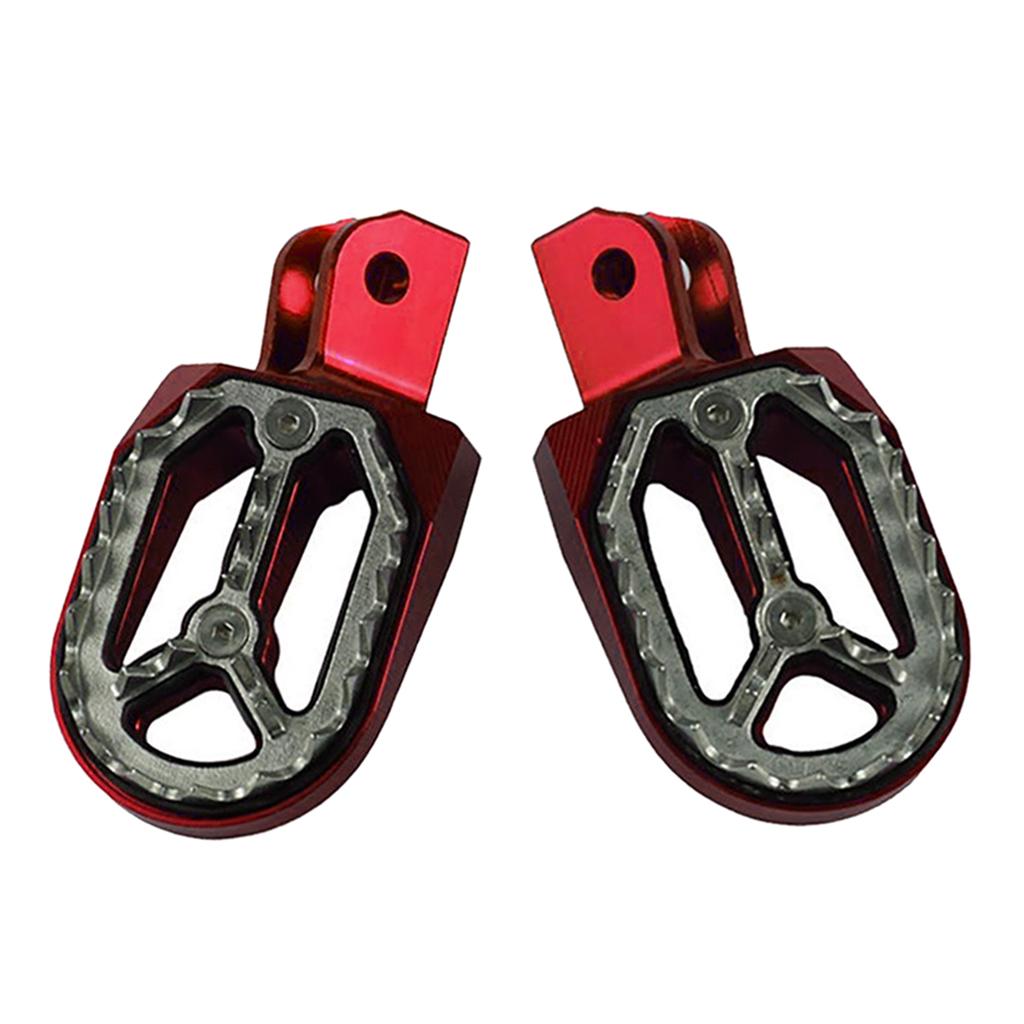 CNC Foot Peg Pedal Rests fits for Honda CRF 230 Motorcycle Dirt Bike Red