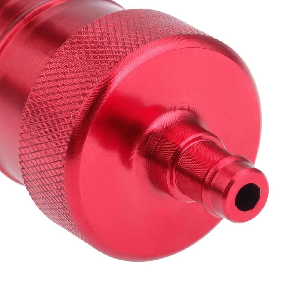 8mm Petrol Gas Fuel Filter Cleaner for Motorcycle Pit Dirt Bike ATV Red