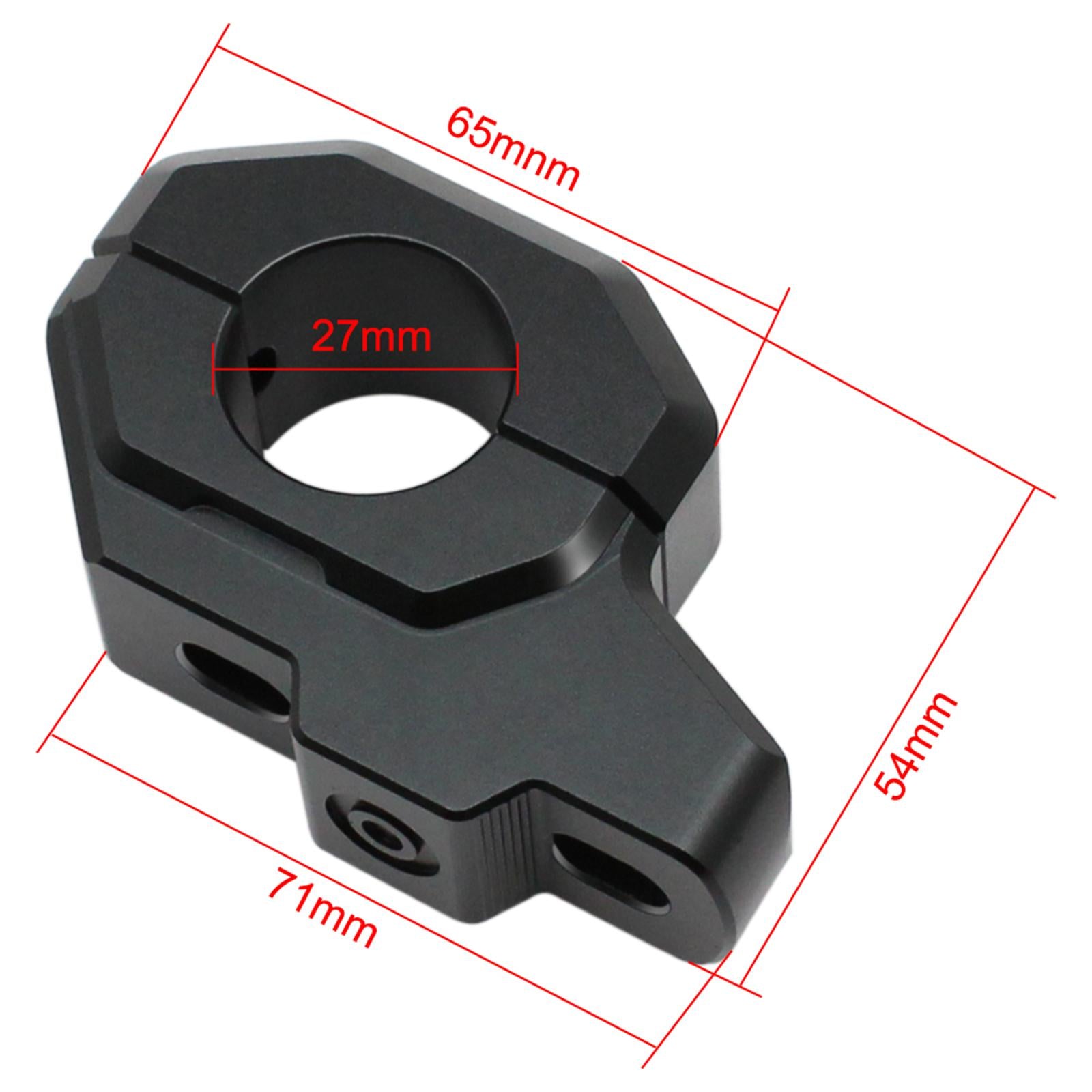 Motorcycle Handlebar Riser Clamp For Kawasaki Z900C Z900RS 2017-2020 Silver