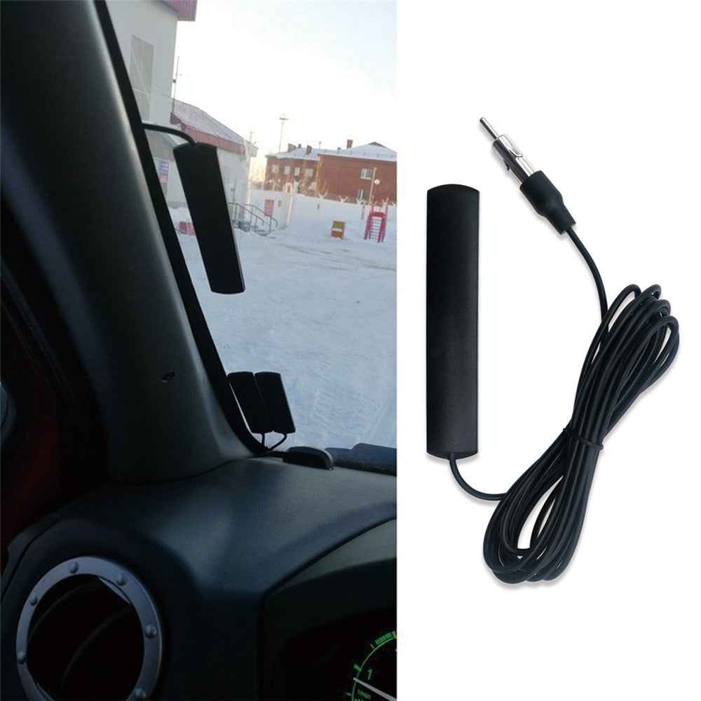 ANT-309 5m Universal Car Vehicle Truck Motorcycle Boat Radio FM/AM Antenna Signal Amp Amplifier