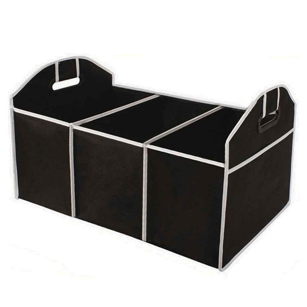 BY-145 Multifunction Car Trunk Organizer Foldable Storage Case Collapsible Box with Upgraded Handle