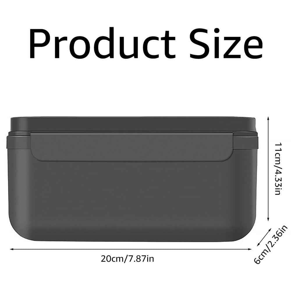 TSL261 For Tesla Model 3 / Y 17-22 Car Center Console Organizer TPE Self-adhesive Auto Armrest Storage Box