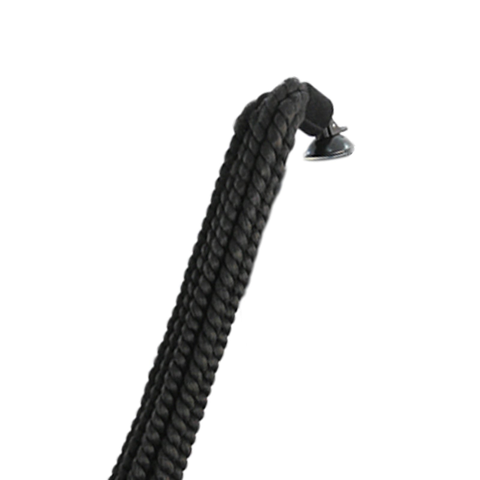 Helmet Hair Helmet Pigtail Gradient Ramp for Motorcycle Black