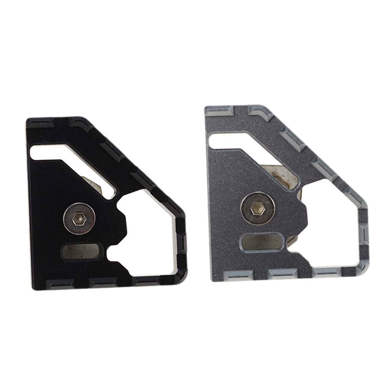 Motorcycle Foot Brake Lever Peda Peg Pad Extender For Honda CRF1000L Black