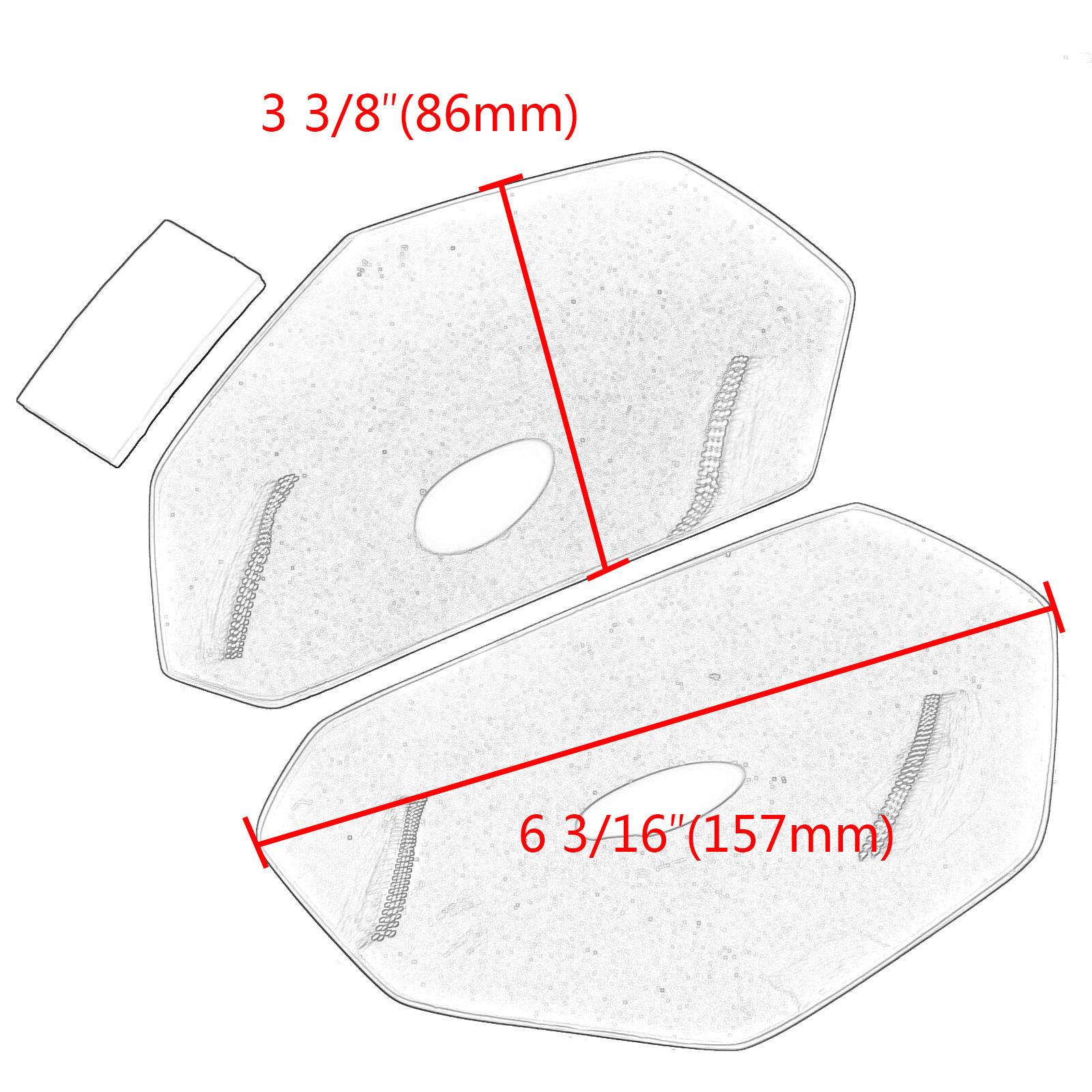 Motorcycle Cover Lens Shield for Honda CRF 1000L 2015-2019 Spare Parts Transparent