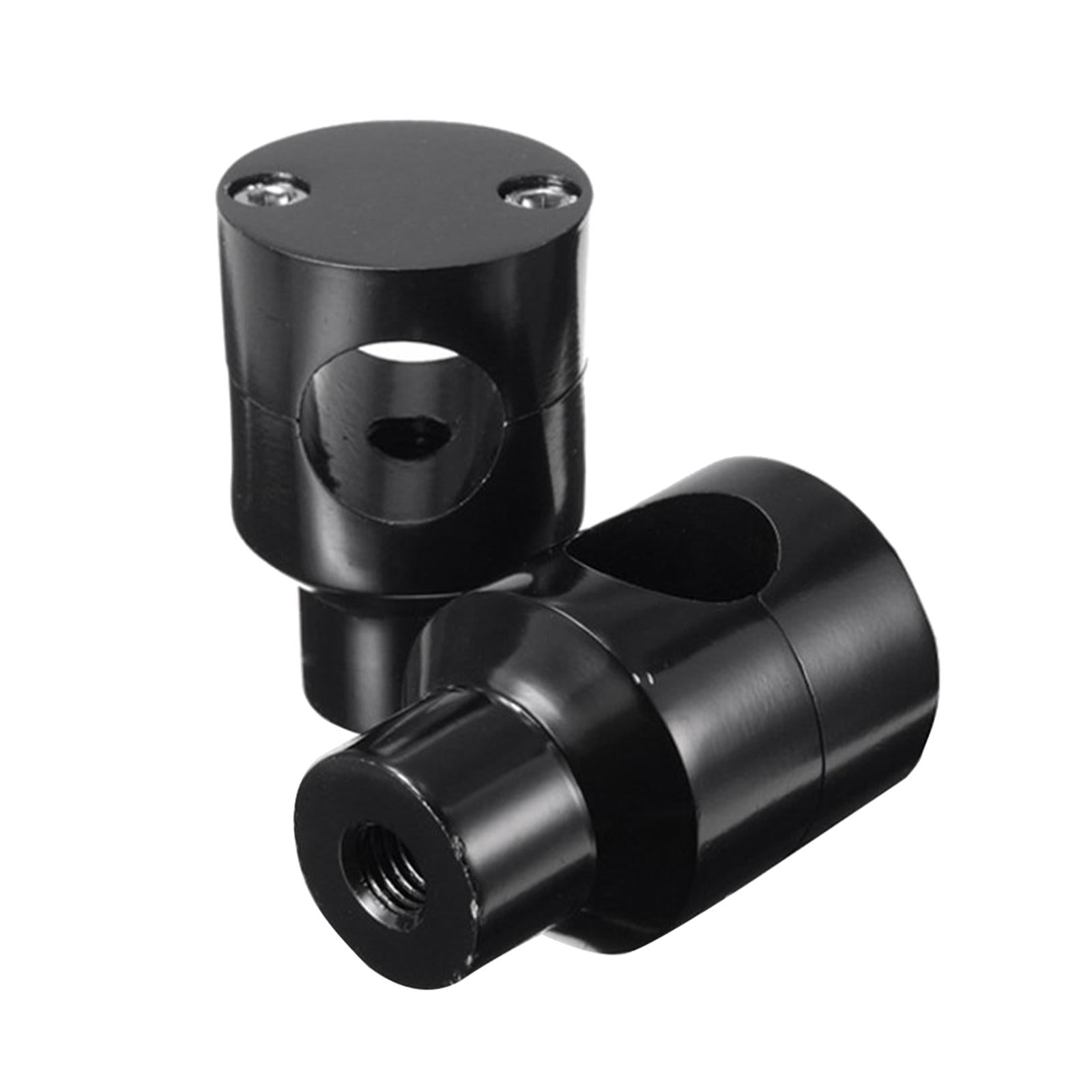 Straight Handlebar Risers for Harley King Touring Grips black 22mm