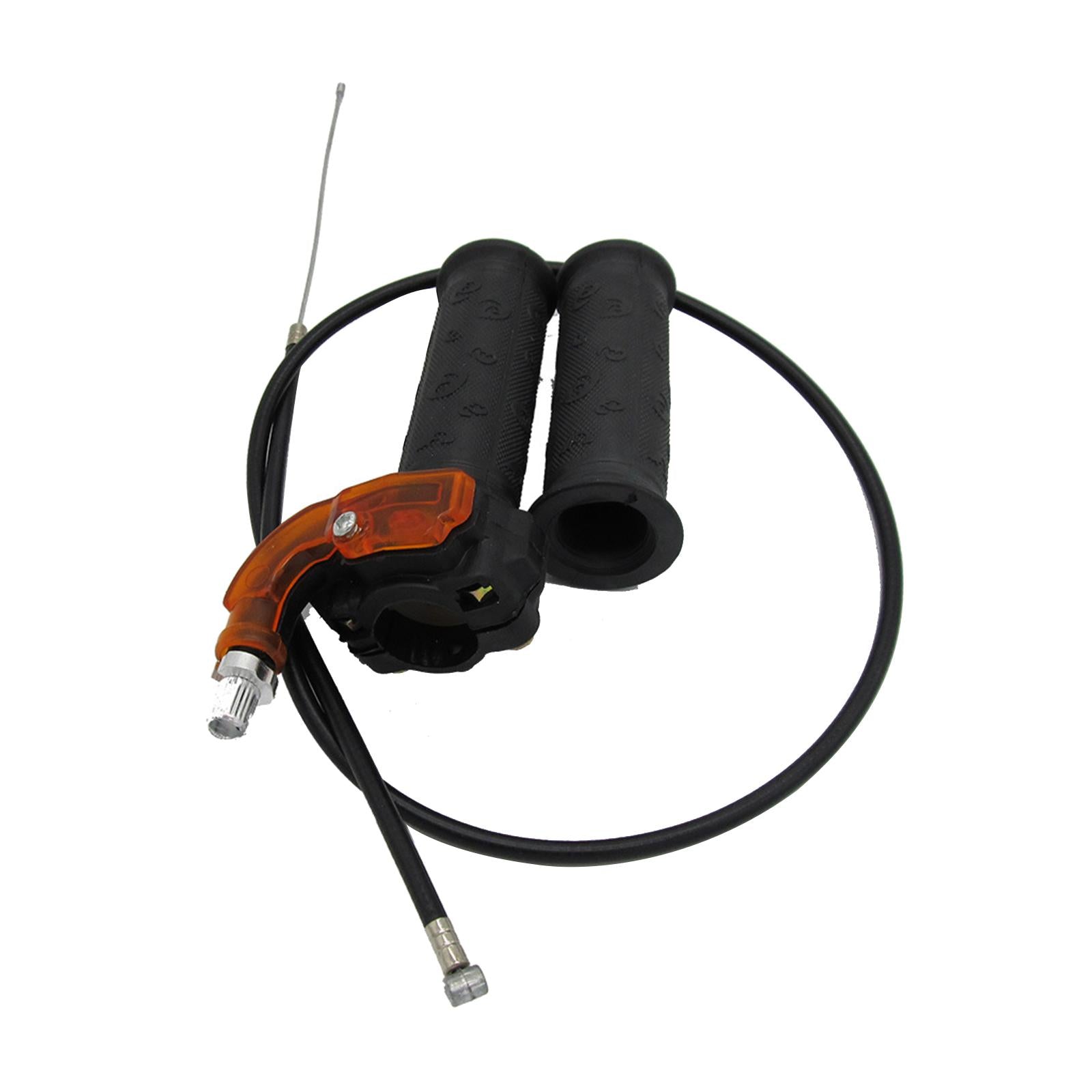 Motorcycle 7/8" Twist Throttle Cable Accelerator Grip for 47cc 49cc Durable