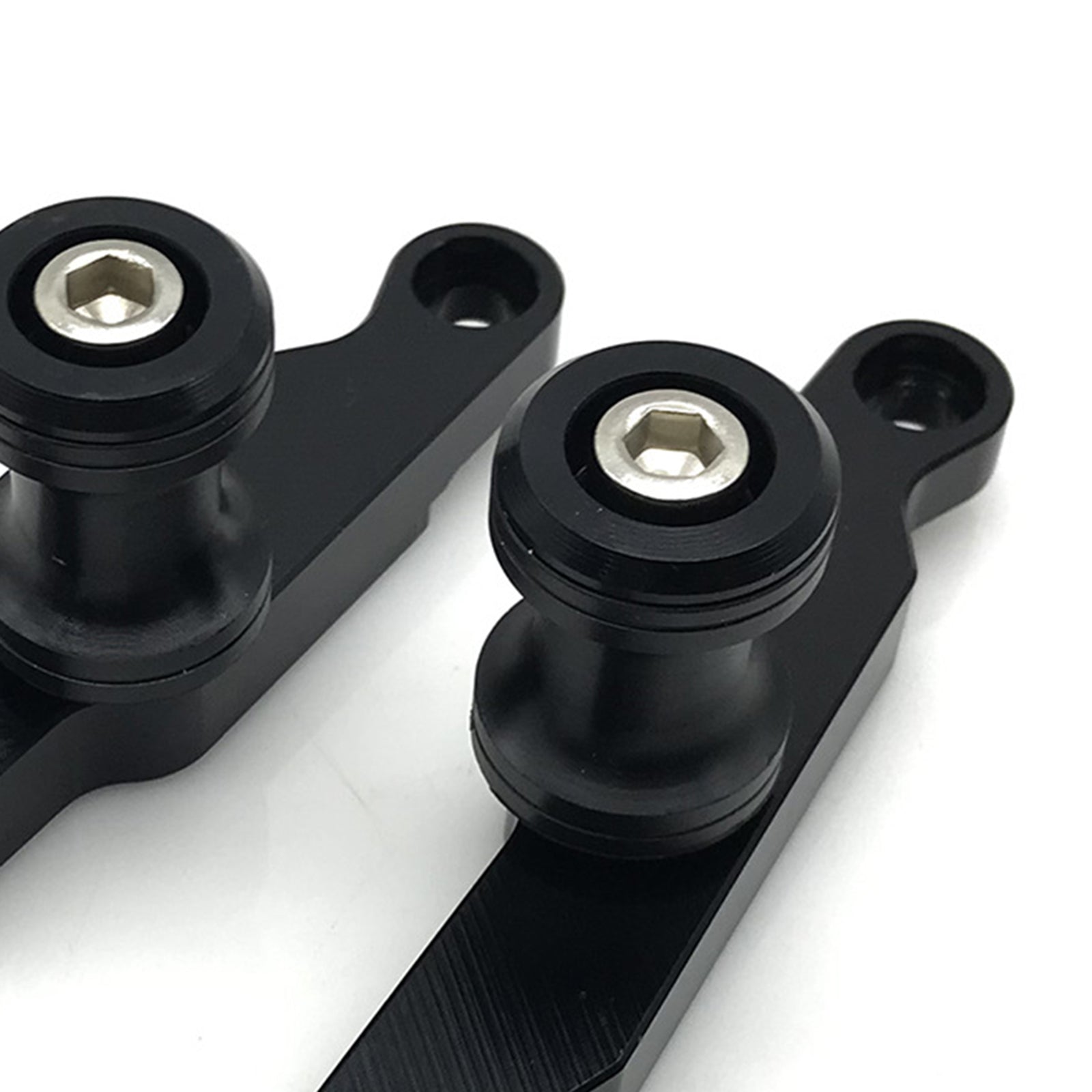 CNC Aluminum Motorcycle Swingarm Sliders Spools for YAMAHA YZF-R6 Black