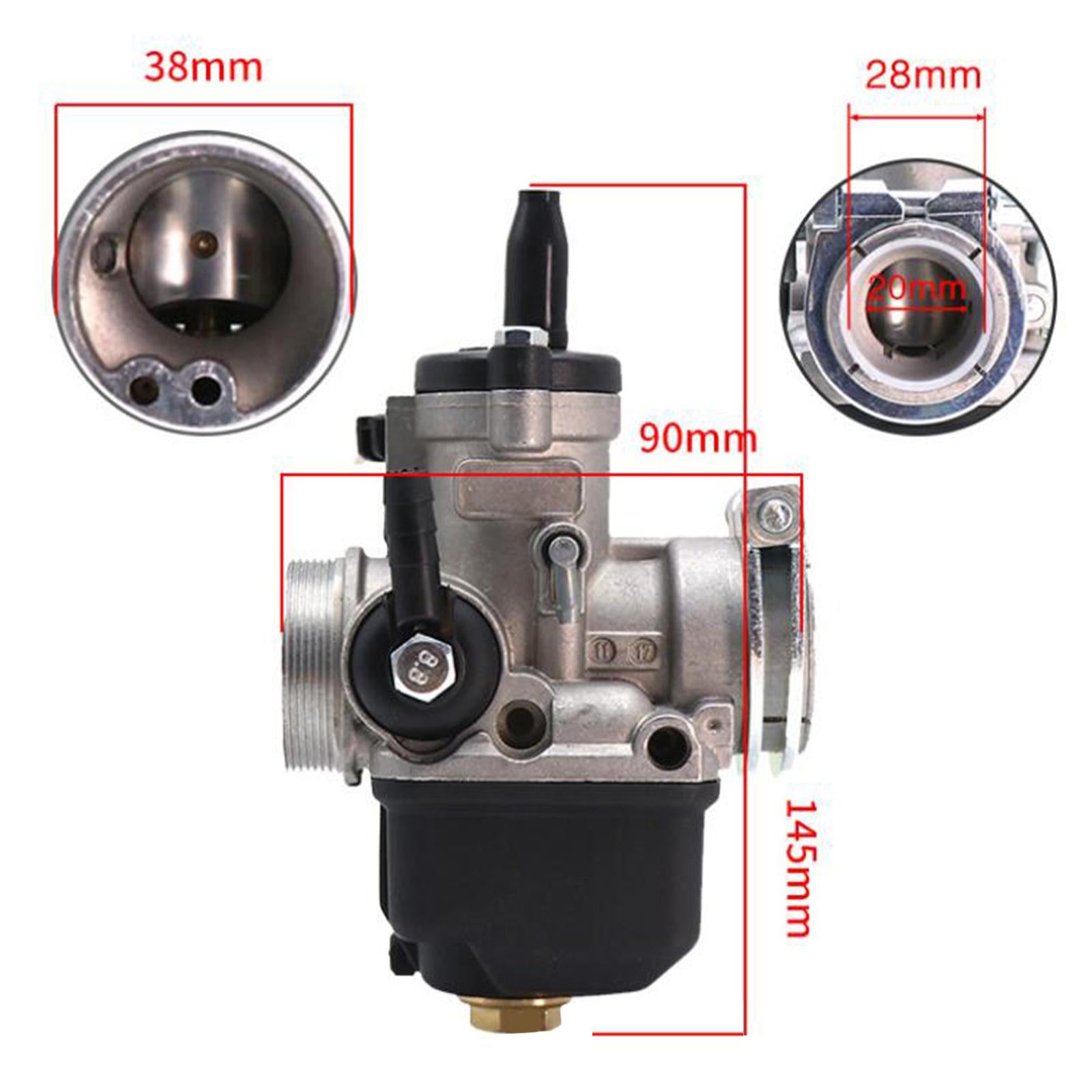 Motorcycles Carburetor for PHBL 20AS R2706 2T(A) 2 Stroke 50-250cc Replace