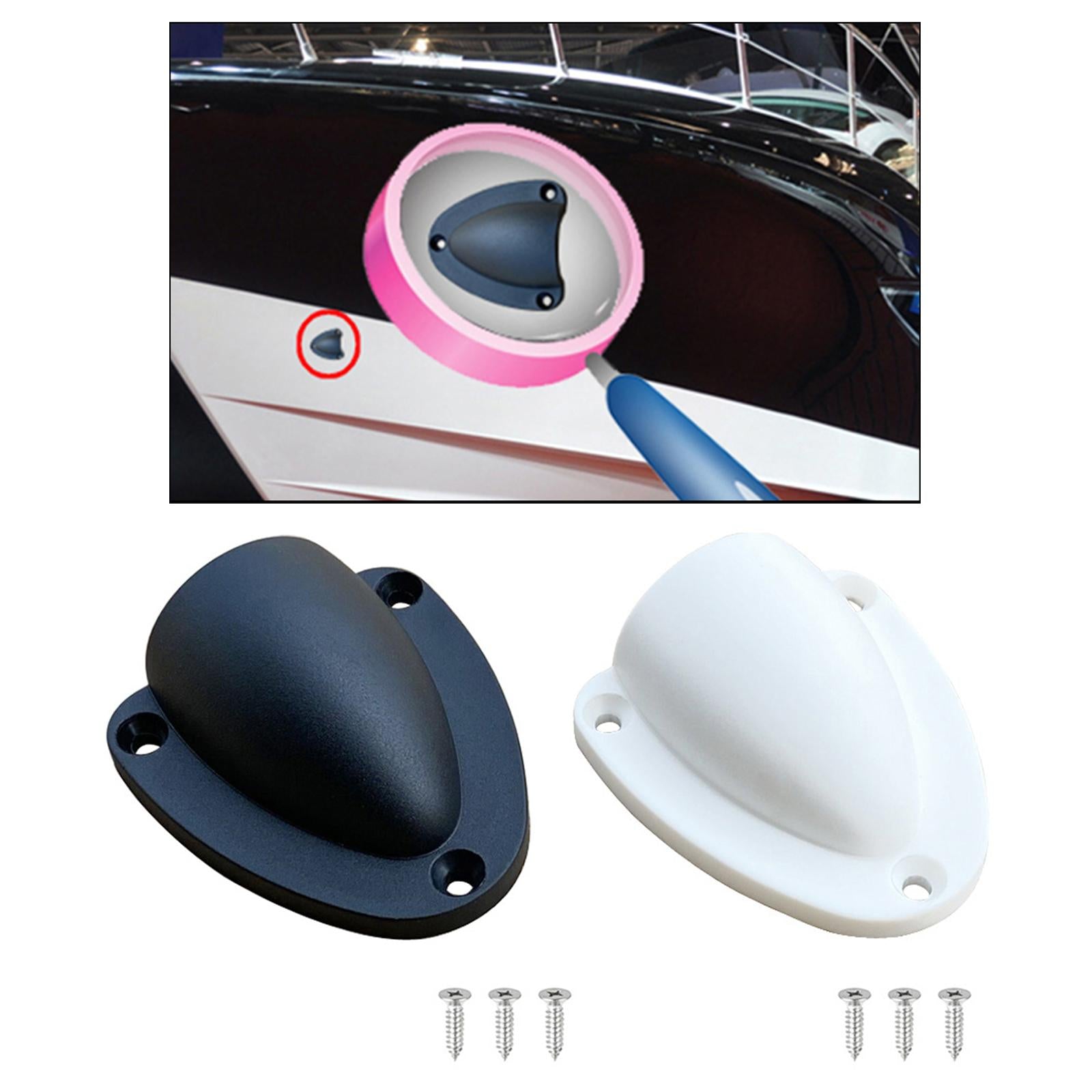 6xNew Boat Ventilator Midget Wire Hose Vent Cover Boat Accessories S black