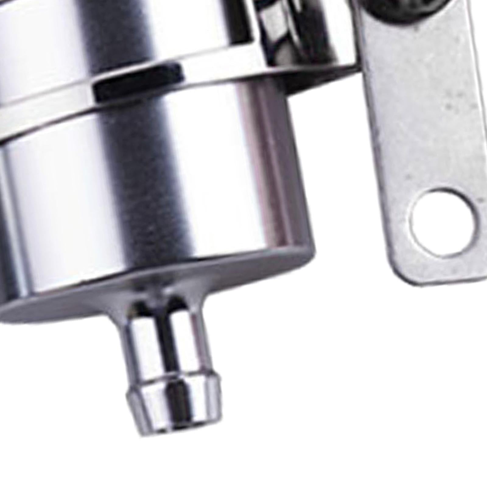 Motorcycle Brake Fluid Reservoir Universal Accessories Parts for Kawasaki Silver