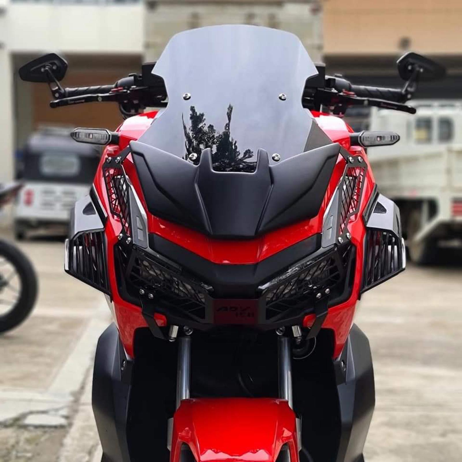 Motorcycle Fairing Wing Cover for Honda ADV150 19-20 Replace Accessories Textured Black