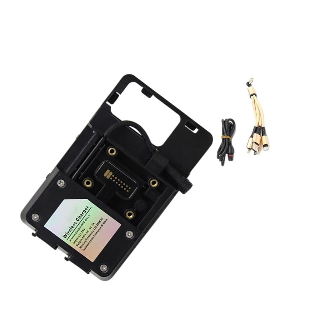 Aluminum Navigation Wireless Charging Bracket for R1200R F800GS F700GS