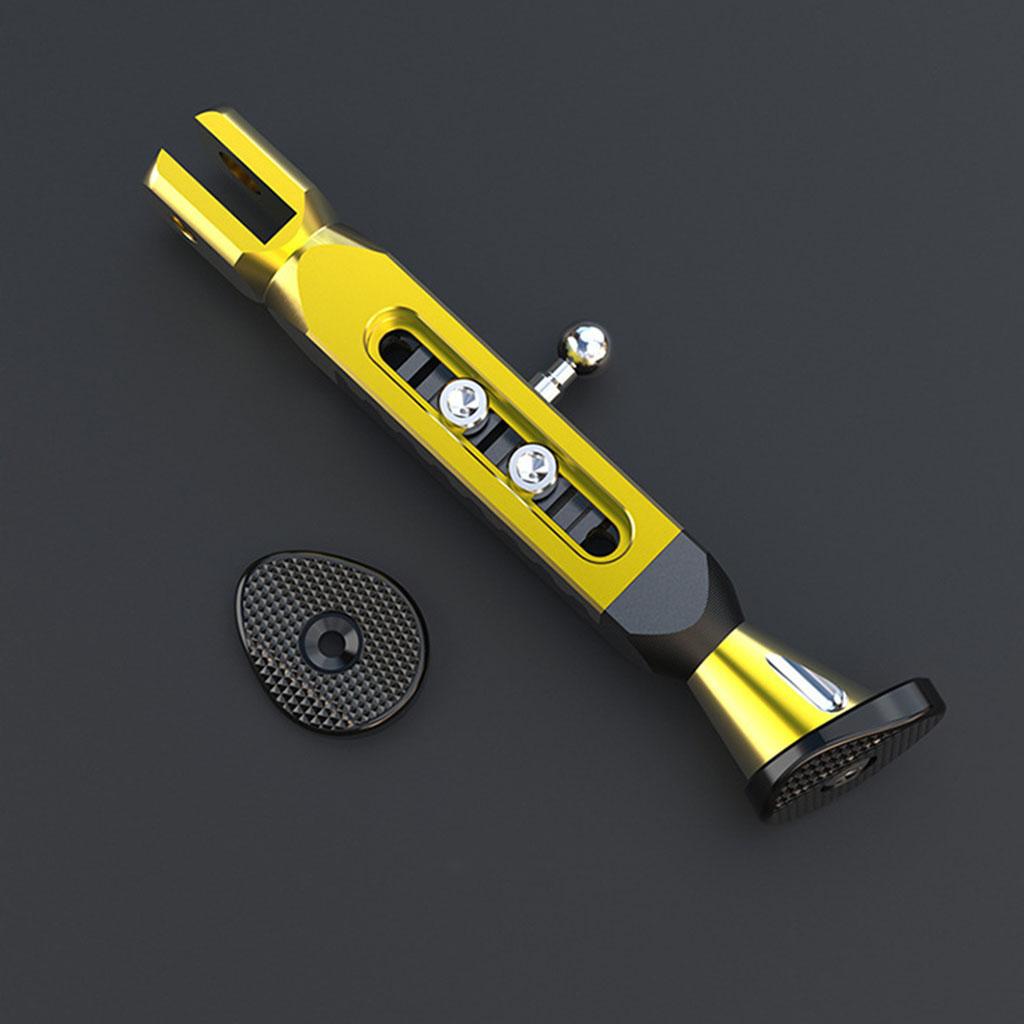 CNC Aluminum Motorcycle Kickstand Parking Leg Foot Side Support Stand Golden