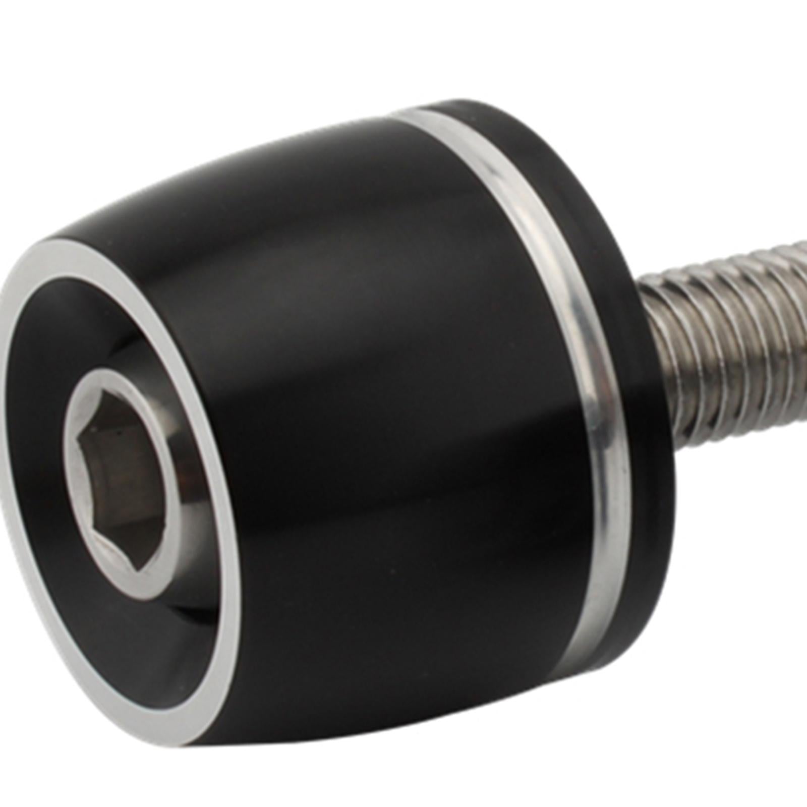 Aluminum Alloy Motorcycle Bar Ends for BMW RnineT Replacement  Black White 