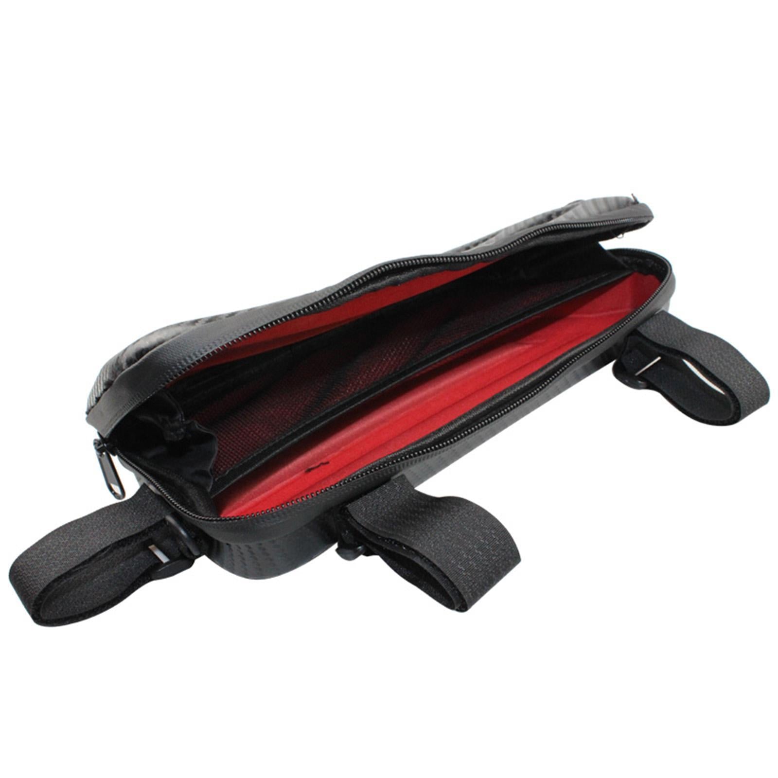 Bike Frame Bag Professional Stable Holder Storage for Biking black gray