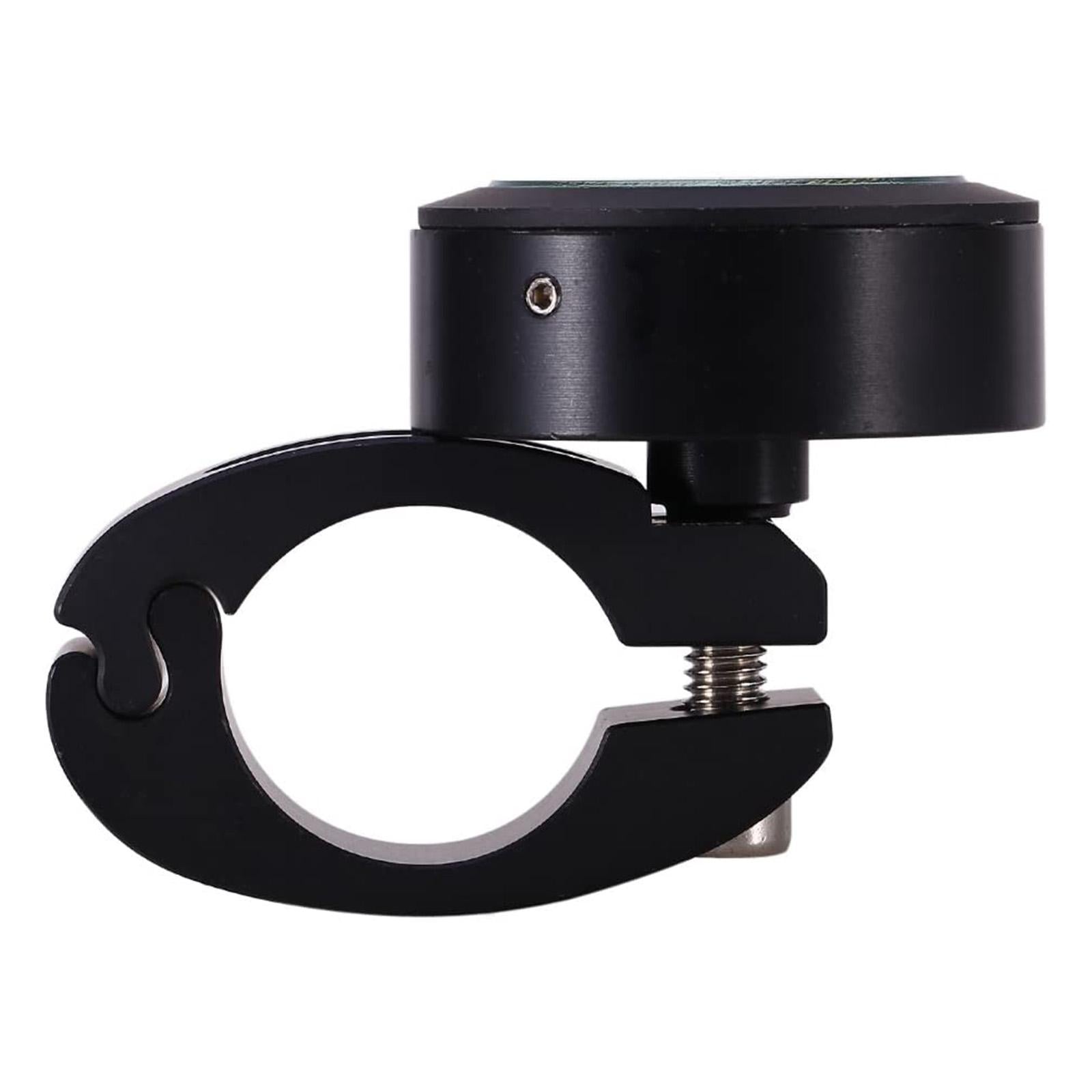 Waterproof Motorcycle Handlebar Clock Glow In Dark Bicycle Bike Watch Black